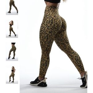 Til You Collapse Leppard Scrunch Butt Leggings XS